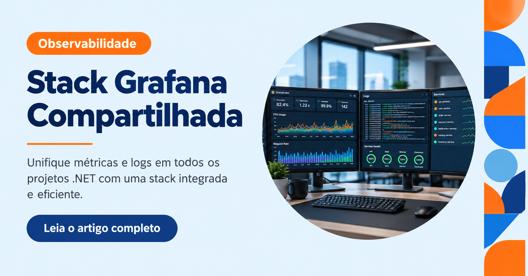 Observabilidade compartilhada: uma stack Grafana para todos os meus projetos