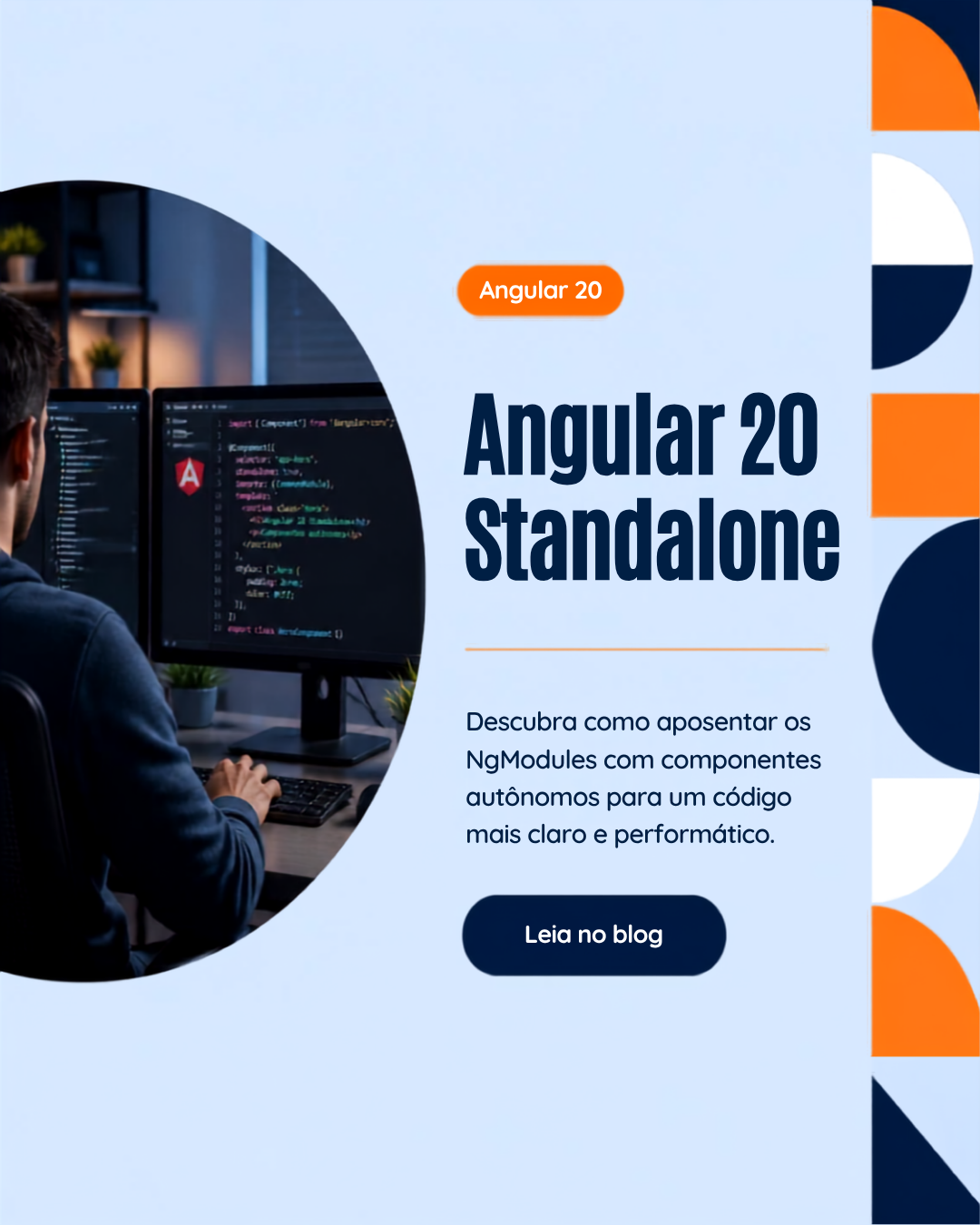 Angular 20 standalone: o que muda de verdade quando você aposenta os NgModules